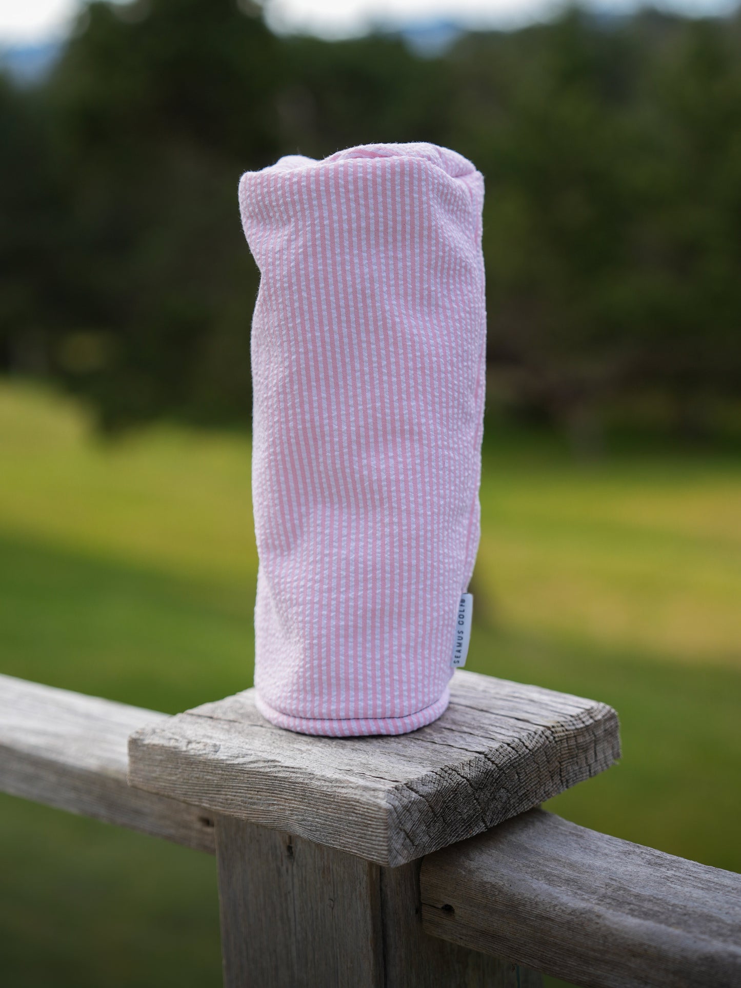 Pink Seersucker