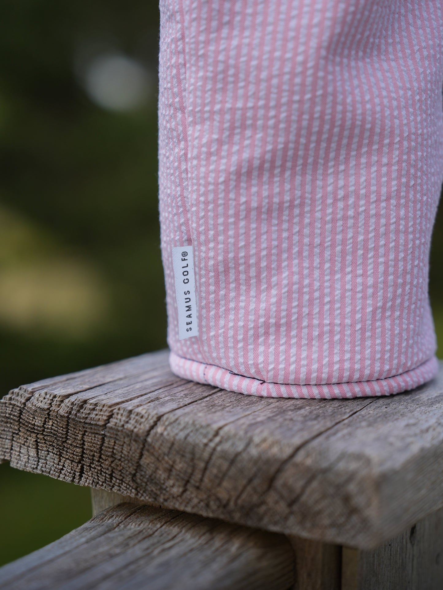 Pink Seersucker