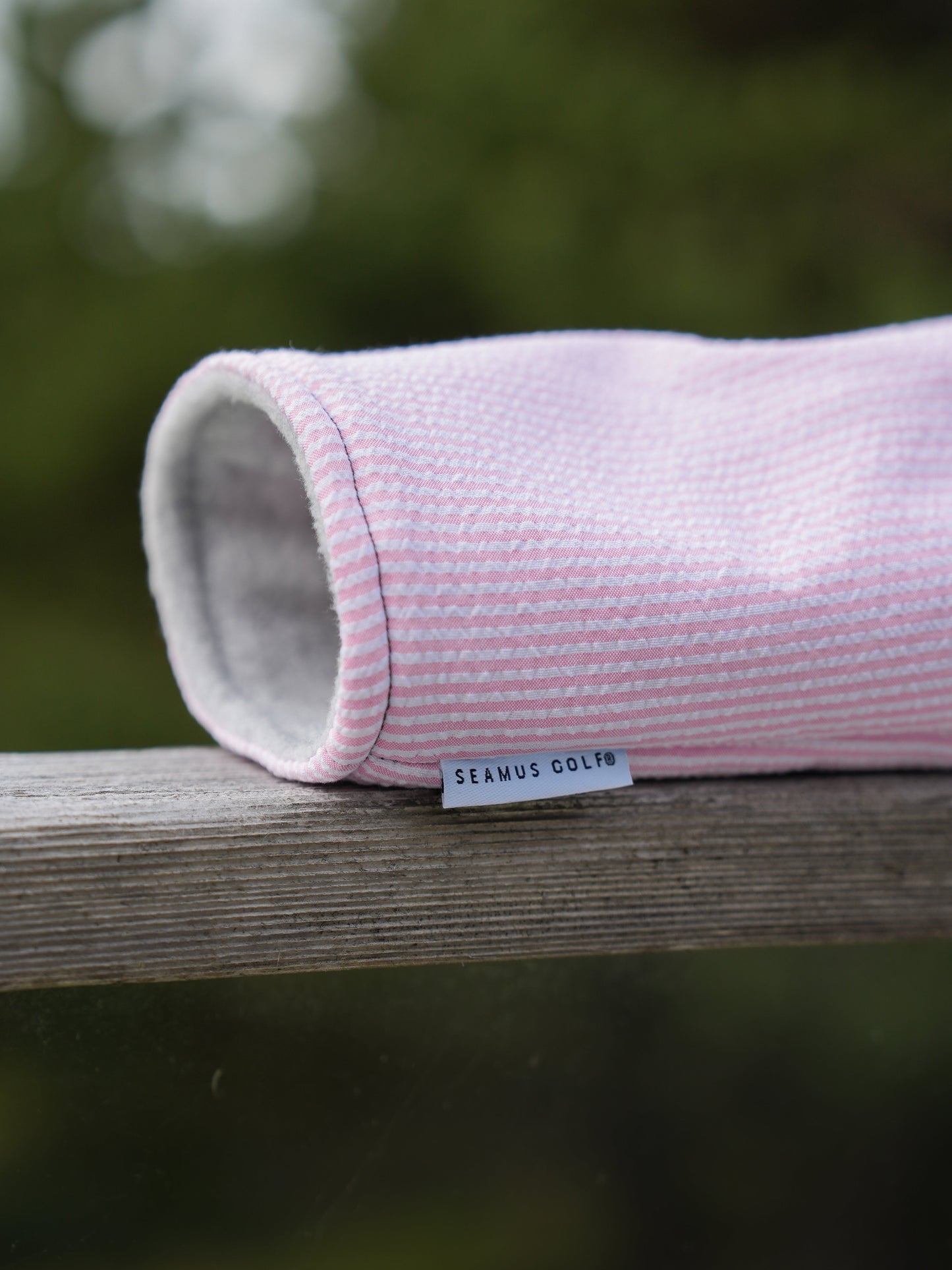 Pink Seersucker