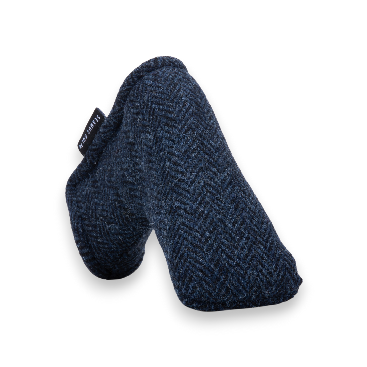 Navy Harris Tweed